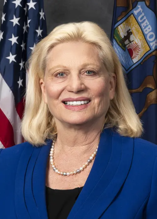 Ruth A. Johnson — Republican State Senator for Michigan District 24 (official headshot) Ruth A. Johnson — Republican State Senator for Michigan District 24 (official headshot)