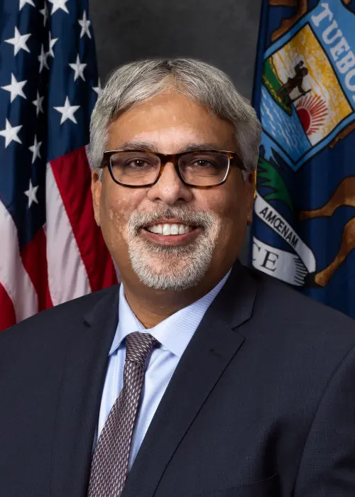Sam Singh — Democratic State Senator for Michigan District 28 (official headshot)