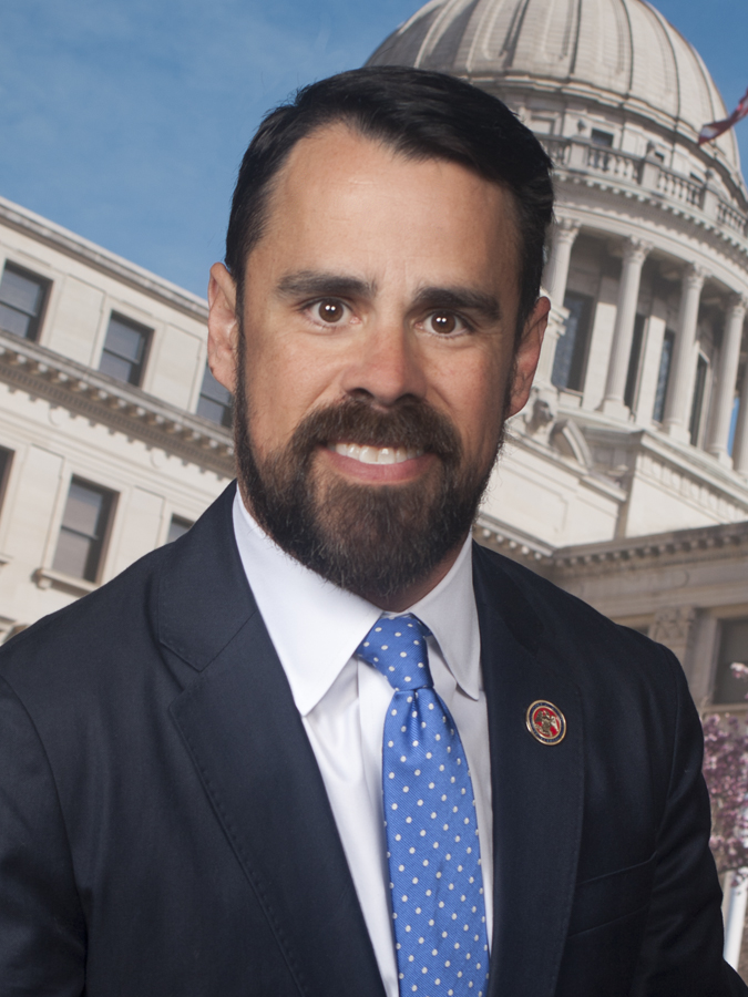 Shane Aguirre — Republican State Representative for Mississippi District 17 (official headshot)