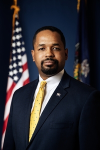 Sharif Street — Democratic State Senator for Pennsylvania District 3 (official headshot)