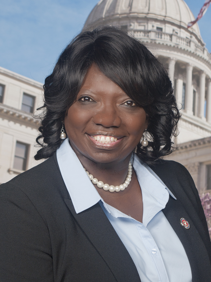 Stephanie Foster — Democratic State Representative for Mississippi District 63 (official headshot) Stephanie Foster — Democratic State Representative for Mississippi District 63 (official headshot)
