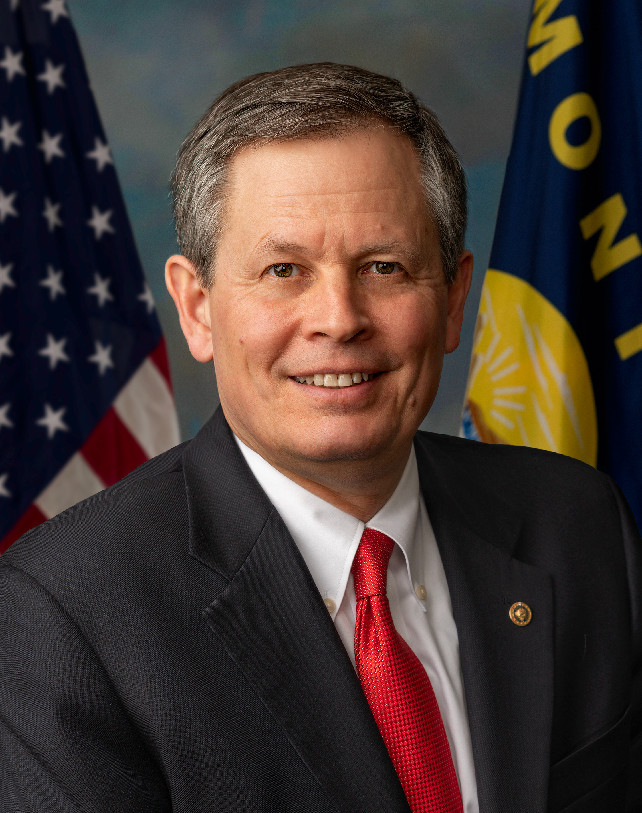 Steve Daines — Republican U.S. Senator from Montana (official headshot)