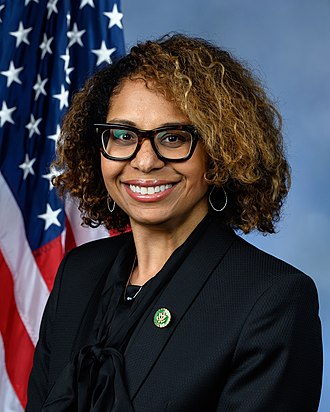 Sydney Kamlager-Dove — Democratic U.S. Representative for California's 37th Congressional District (official headshot)