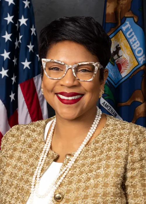 Sylvia A. Santana — Democratic State Senator for Michigan District 2 (official headshot)