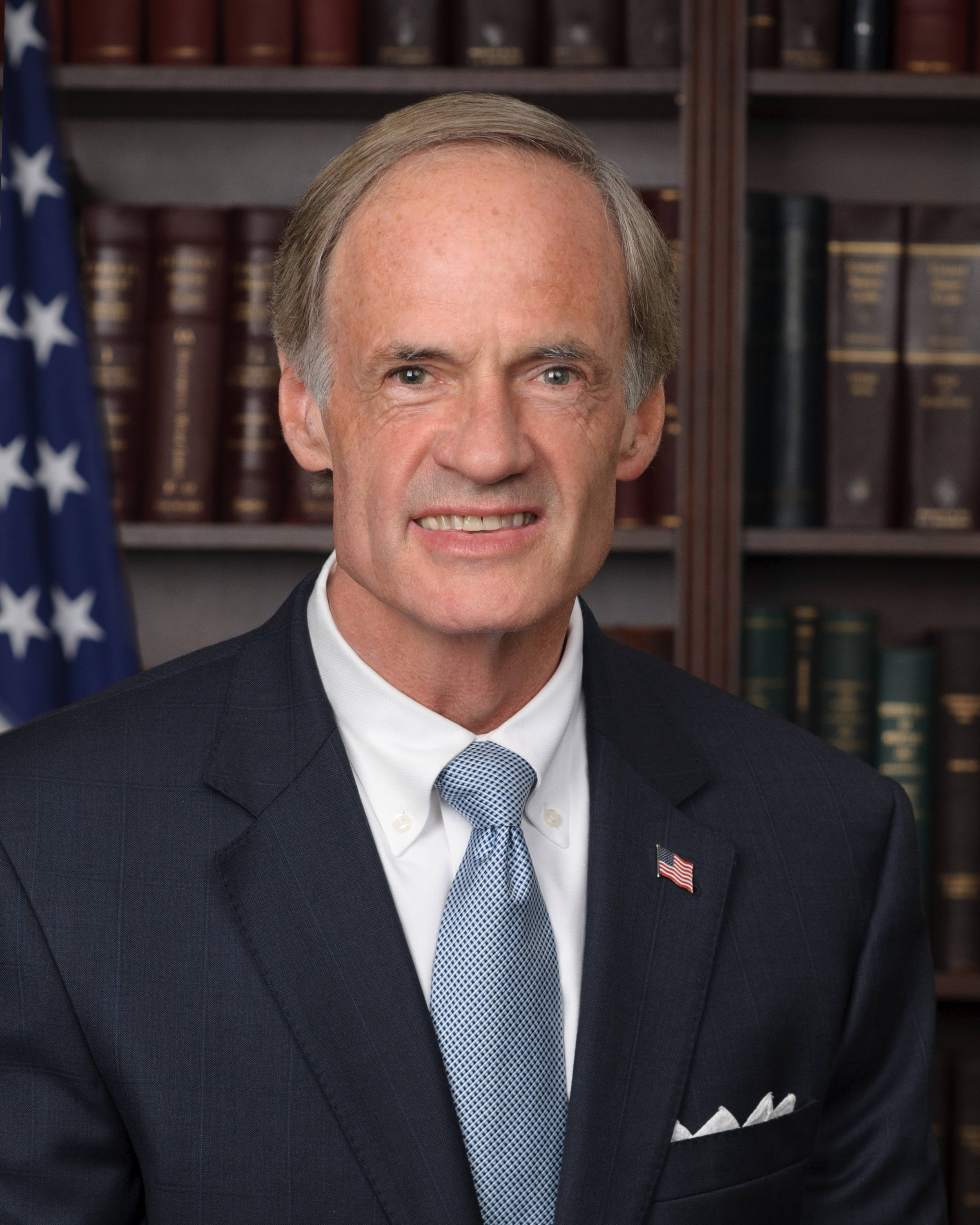 Thomas R. Carper — Democratic U.S. Senator from Delaware (official headshot)