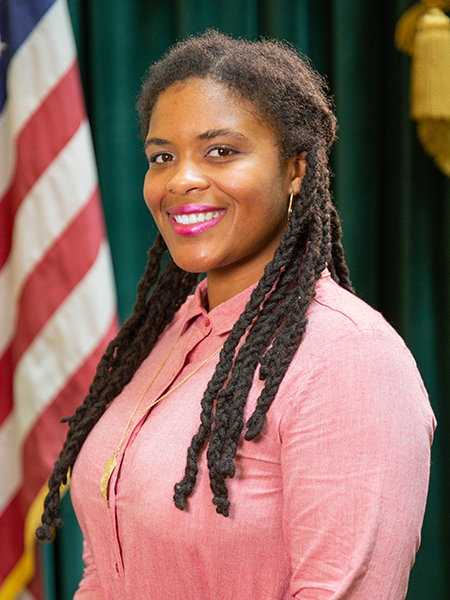 Tiara T. Mack — Democratic State Senator for Rhode Island District 6 (official headshot)