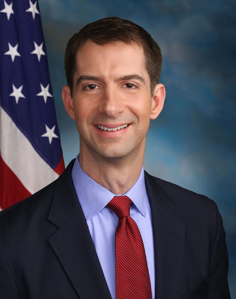 Tom Cotton — Republican U.S. Senator from Arkansas (official headshot)