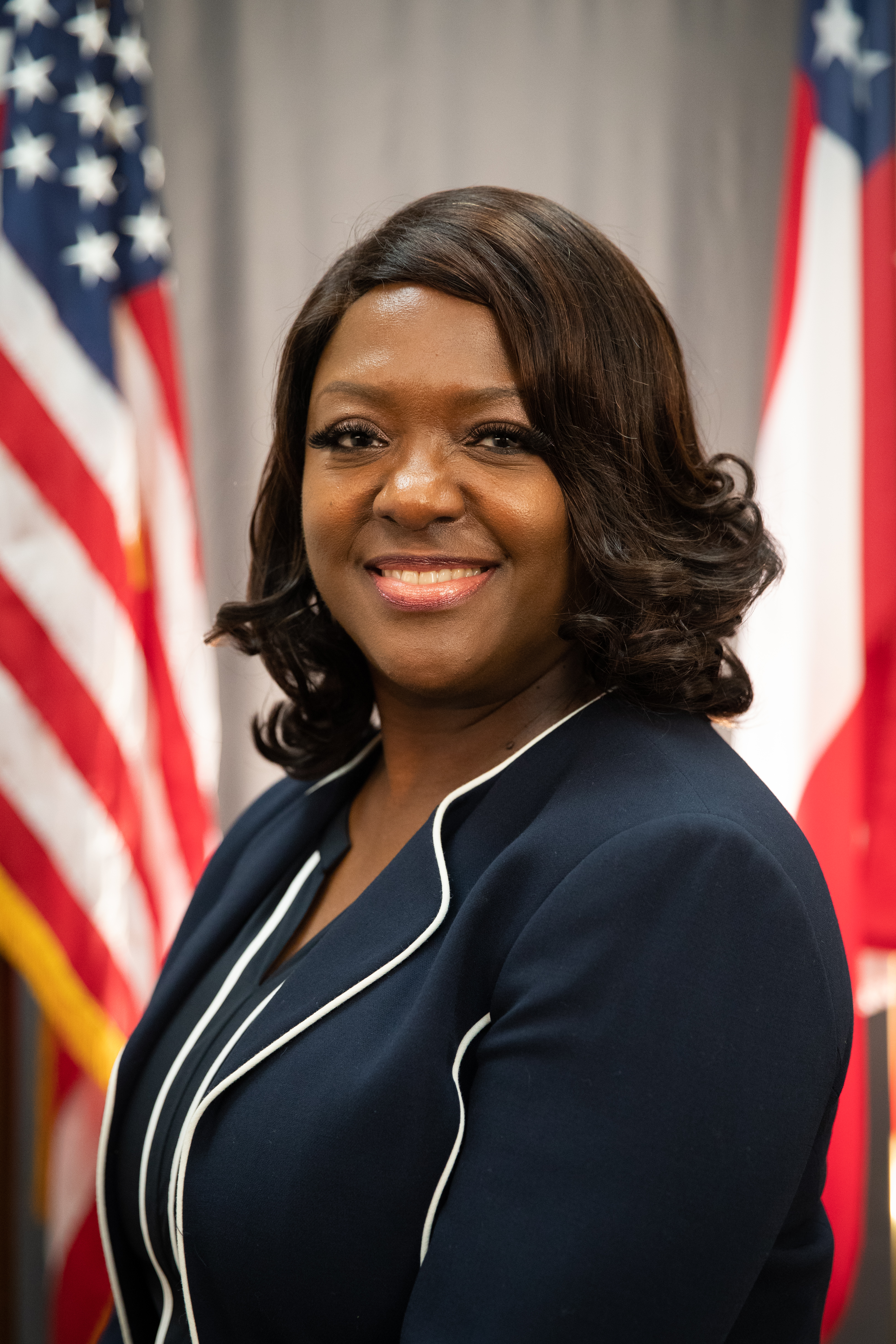 Tonya Anderson — Democratic State Senator for Georgia District 43 (official headshot) Tonya Anderson — Democratic State Senator for Georgia District 43 (official headshot)