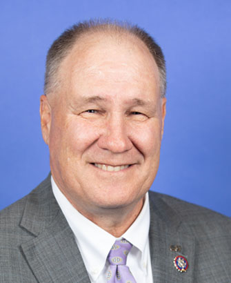 Trent Kelly — Republican U.S. Representative for Mississippi's 1st Congressional District (official headshot)