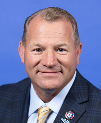Troy Nehls — Republican U.S. Representative for Texas's 22nd Congressional District (official headshot)