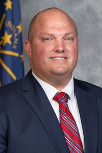 Tyler Johnson — Republican State Senator for Indiana District 14 (official headshot) Tyler Johnson — Republican State Senator for Indiana District 14 (official headshot)