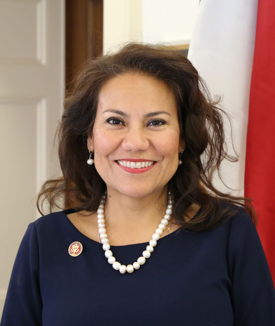Veronica Escobar — Democratic U.S. Representative for Texas's 16th Congressional District (official headshot)
