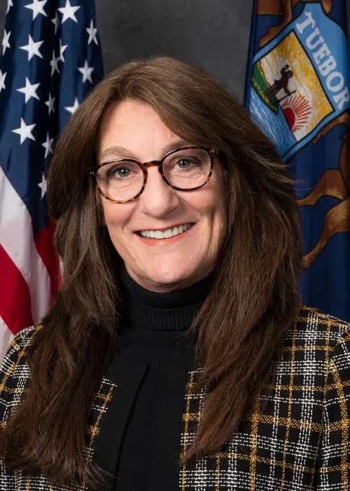 Veronica Klinefelt — Democratic State Senator for Michigan District 11 (official headshot)