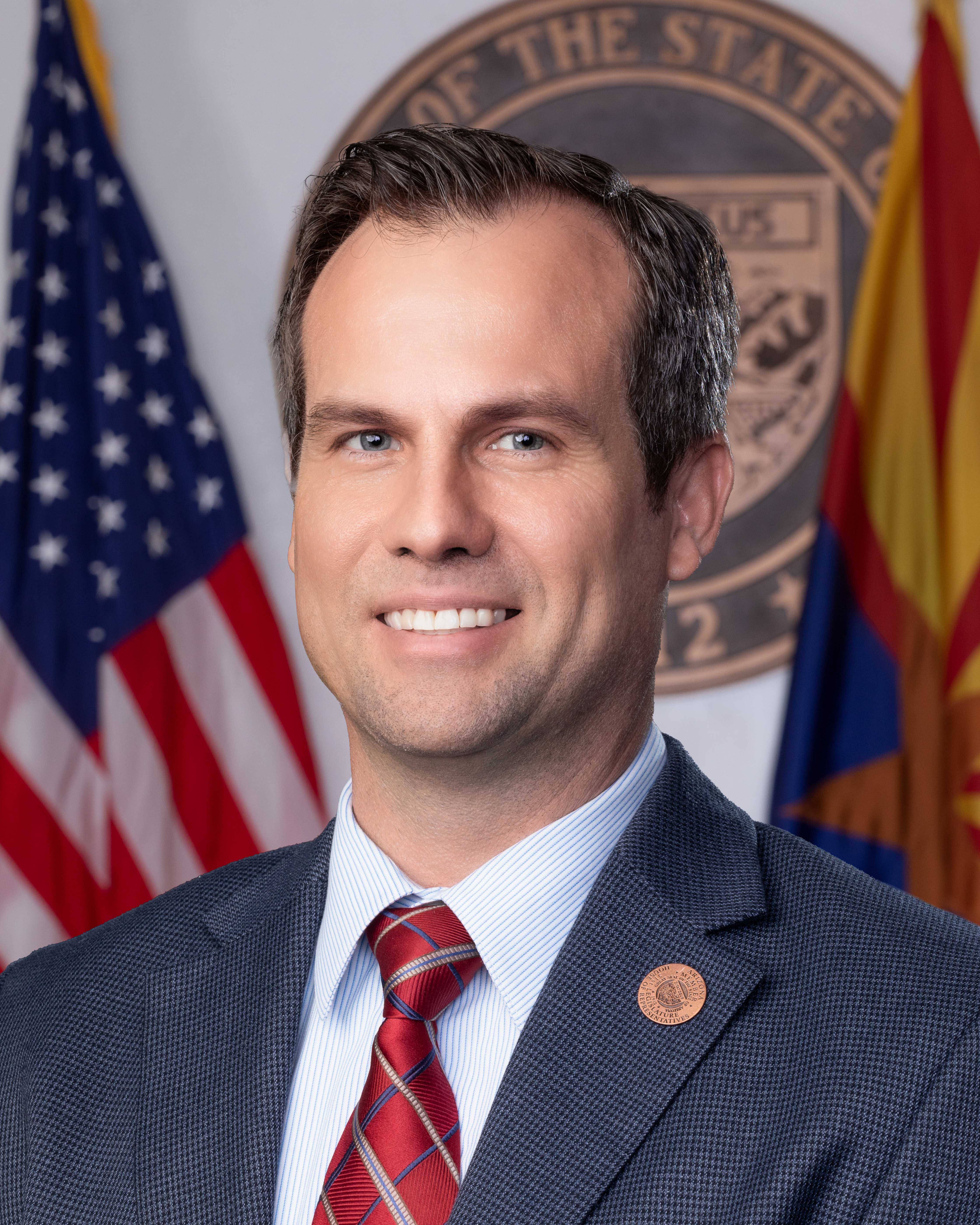 Warren Petersen — Republican State Senator for Arizona District 14 (official headshot) Warren Petersen — Republican State Senator for Arizona District 14 (official headshot)