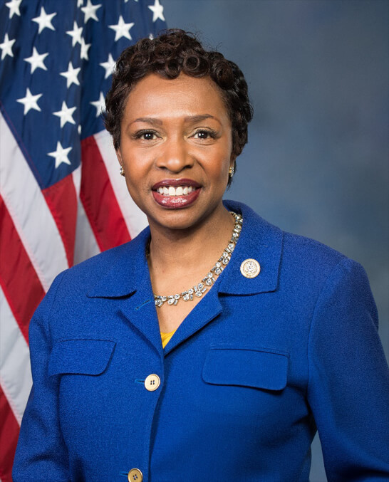 Yvette D. Clarke — Democratic U.S. Representative for New York's 9th Congressional District (official headshot)