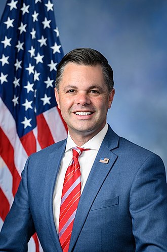 Zachary Nunn — Republican U.S. Representative for Iowa's 3rd Congressional District (official headshot)